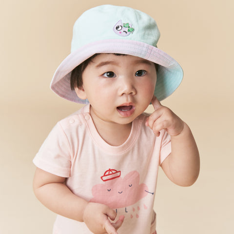 【麗嬰房】玩fun抗UV小童渲染雙面帽