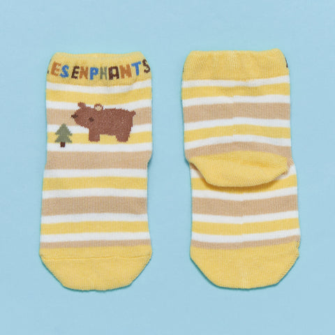 【麗嬰房】嬰童小熊森林寶寶襪