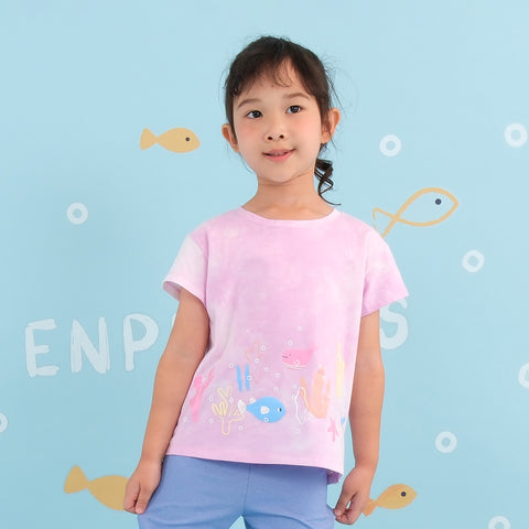 【麗嬰房】小童創意象粉彩海洋上衣