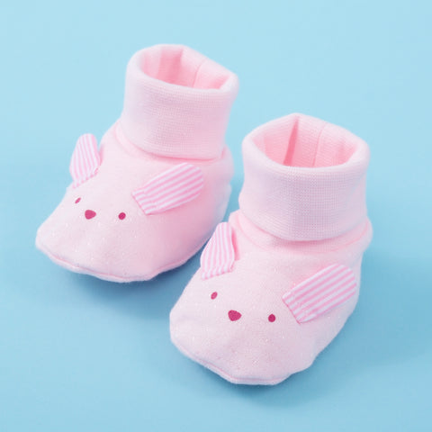 【麗嬰房】嬰兒典雅象乖巧兔兔腳套