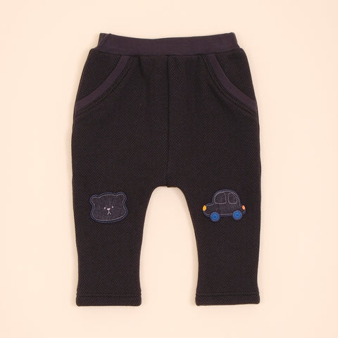 【麗嬰房】嬰童創意象假口袋長褲