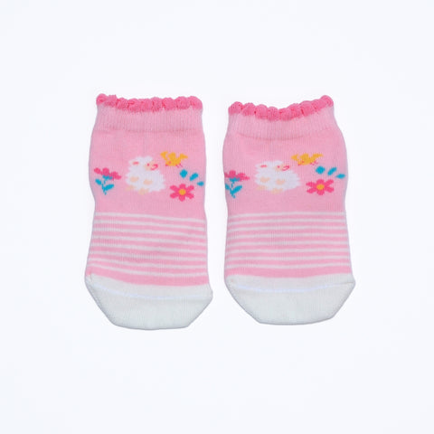 【麗嬰房】嬰童典雅象小羊花卉寶寶襪