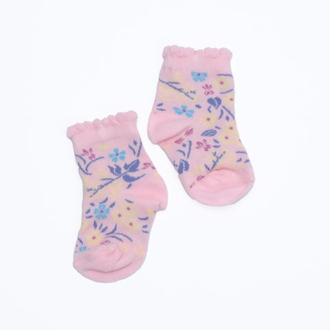 【麗嬰房】嬰童典雅象經典花園寶寶襪