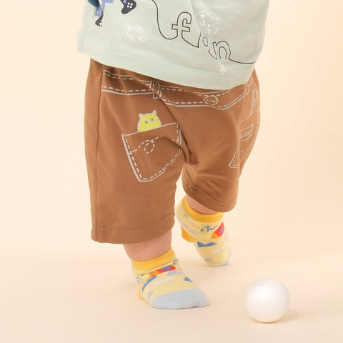 【麗嬰房】嬰童玩FUN工具口袋5分短褲