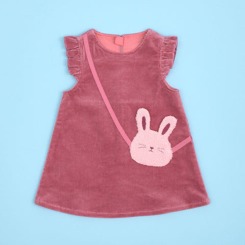 【麗嬰房】嬰童自在象背著小兔背心裙