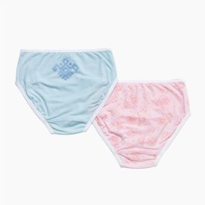 麗嬰房冰牛奶涼感女童三角內褲(2入)