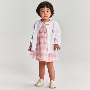麗嬰房蝴蝶結針織外套