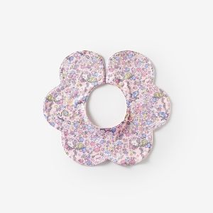 麗嬰房經典學院花朵造型木馬雙面圍兜