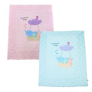 麗嬰房les enphants樂遊小象膠原蛋白天絲兩用被