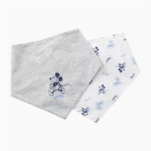 麗嬰房迪士尼系列艾草抗菌三角巾圍兜(2入)