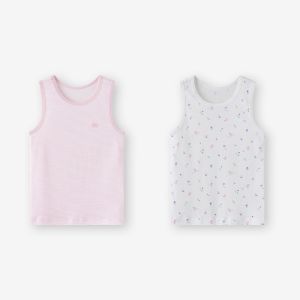 麗嬰房絲柔紡居家背心2入