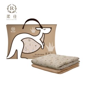 Roaze柔仕企鵝團團轉雲朵涼被