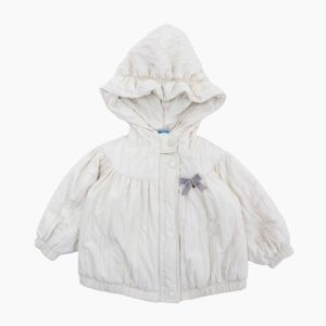 麗嬰房雪白小精靈外套