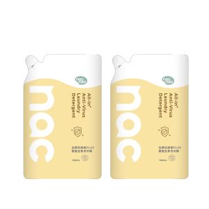 nac nac全酵抗病毒PLUS嬰童全家洗衣精補充包