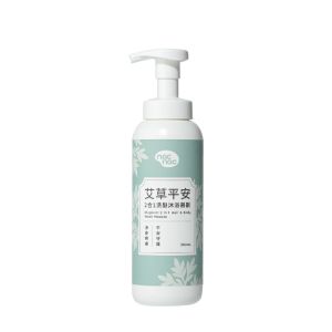nac nac艾草平安2合1洗髮沐浴慕斯300ml