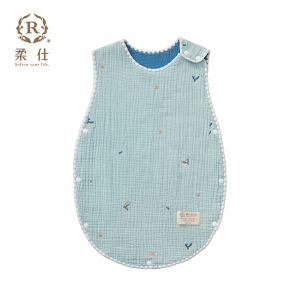 柔仕貝殼縫邊六層紗防踢被