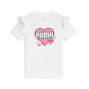 PUMA Hello Kitty荷葉邊短袖T恤