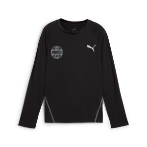 PUMA大童基本系列Active薄長T恤