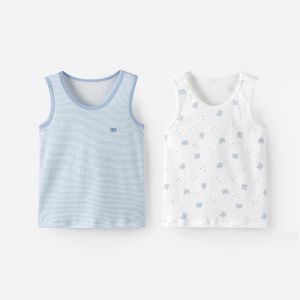 麗嬰房絲柔紡居家背心2入