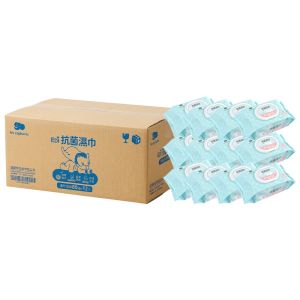 【箱購】麗嬰房lesenphants EDI抗菌濕巾（80抽x12包）