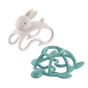 Richell 3D互動矽膠固齒器
