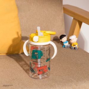 Richell利其爾SNOOPY史努比吸管水杯