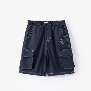 麗嬰房森林系列雙口袋率性短褲