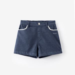 麗嬰房森林系列蕾絲牛仔短褲