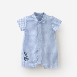 麗嬰房遊樂園格子拼接遊戲褲