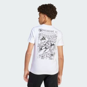 adidas迪士尼系列Marvel蜘蛛人短袖上衣