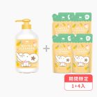 麗嬰房les enphants奶瓶蔬果酵素洗潔液-鳳梨